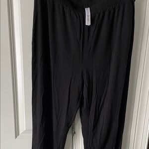 Athleta Black Lightweight Lounge Pants